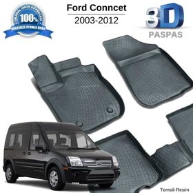 Ford Connect 2002-2013 3D Havuzlu Paspas