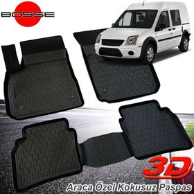 Ford Connect 2002-2015 3D Havuzlu Paspas