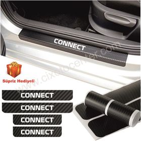 Ford Connect 4 Adet Karbon Kapı Eşiği Sticker