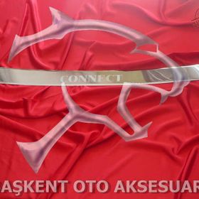 Ford Connect Arka Paslanmaz Çelik 2002-2009 Krom Tampon Eşiği