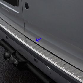 Ford Connect Arka Taşlı 2009-2014 Krom Tampon Eşiği