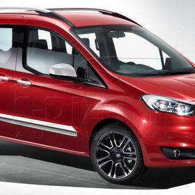 Ford Courier Abs 2014-2017 2 Prç Krom Ayna Kapağı