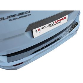 Ford Courier Arka 2014 Ve Sonrası Krom Tampon Eşiği