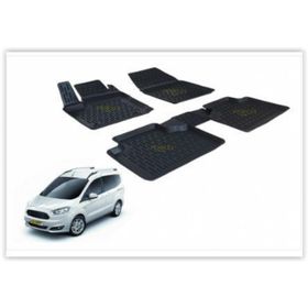 Ford Courier Combi 2014 ve sonrası Premium 3D Havuzlu Oto Paspas Bizymo