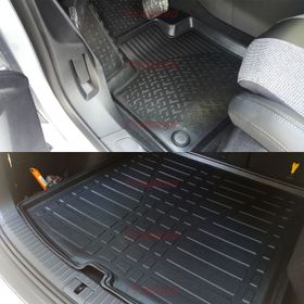 Ford Courier Havuzlu 3D 2014 Sonrası Paspas ve Bagaj Havuzu