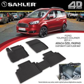 Ford Courier Panelvan 2014 ve sonrası Premium 3D Havuzlu Oto Paspas Bizymo