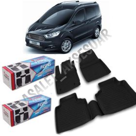 Ford Courier Panelvan 2014 ve sonrası Premium 3D Havuzlu Oto Paspas Bizymo