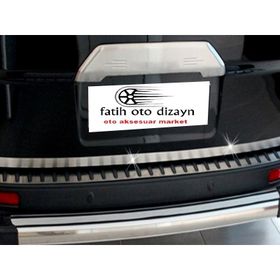 Ford Custom Arka 2013-2016 Krom Tampon Eşiği