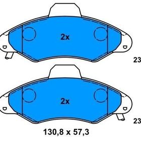 Ford Escort 1995/1999 1.1/1.3/1.4/1.6/1.8cc Arka Fren Kampana