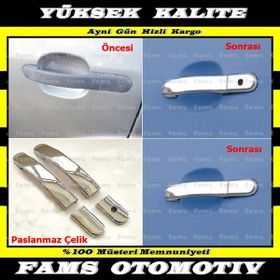 Ford Fiesta 2 Kapı 2002 2009 Krom Kapı Kolu
