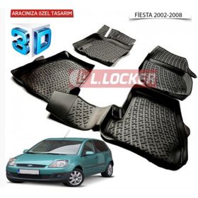 Ford Fiesta 2002-2008 3D Havuzlu Paspas