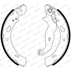 Ford Fiesta 2007/2009 SH Arka Fren Hortumu