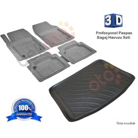 Ford Fiesta 2009-2017 3D Bagaj Havuzu