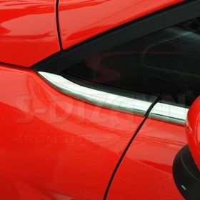 Ford Fiesta 2009-2017 8 Parça Krom Cam Çıtası