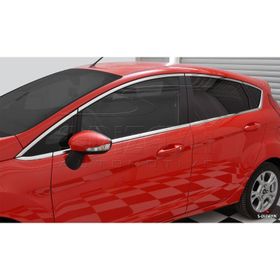 Ford Fiesta 2009-2017 8 Parça Krom Cam Çıtası