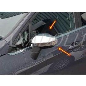 Ford Fiesta 2009-2017 Krom 2 Parça Ayna Kapağı