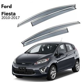 Ford Fiesta 2009-2018 Krom Çıtalı Cam Rüzgarlığı
