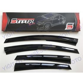 Ford Fiesta 2009-2018 Mugen 4 Adet Cam Rüzgarlığı