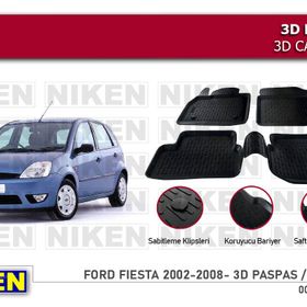 Ford Fiesta 2009 3D Havuzlu Paspas