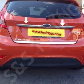 Ford Fiesta 2009 Sonrası Krom Bagaj Çıtası