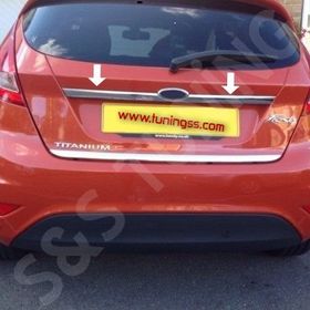 Ford Fiesta 2009 Sonrası Krom Bagaj Çıtası