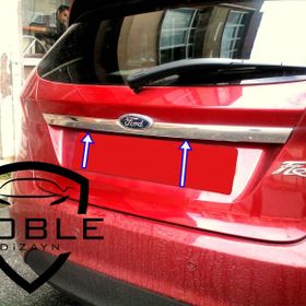 Ford Fiesta 2009 Sonrası Krom Bagaj Çıtası