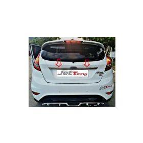 Ford Fiesta 2009 Sonrası Krom Bagaj Çıtası