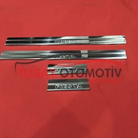 Ford Fiesta 2009 Üzeri Krom Bagaj Alt Çıtası