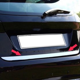 Ford Fiesta 2009 Üzeri Krom Bagaj Alt Çıtası