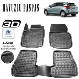Ford Fiesta 2009 ve Sonrası Havuzlu Oto Paspas Seti