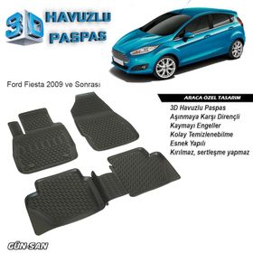 Ford Fiesta 2012 3D Havuzlu Paspas