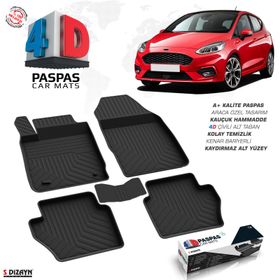 Ford Fiesta 2015-2017 4D Havuzlu Paspas