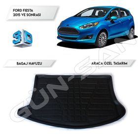 Ford Fiesta 2015 Ve Sonrası 3d Bagaj Havuzu