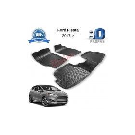 Ford Fiesta 2017 Sonrası 3D Havuzlu Paspas