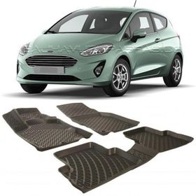 Ford Fiesta 2017 Sonrası 3D Havuzlu Paspas