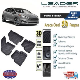 Ford Fiesta 2019 Model 3D Havuzlu Paspas