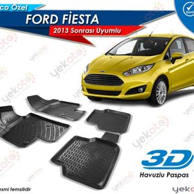 Ford Fiesta 2019 Model 3D Havuzlu Paspas