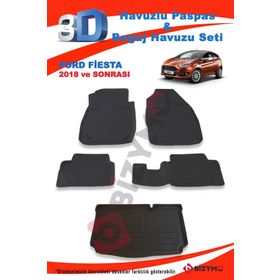 Ford Fiesta Hb 2018 ve Sonrası Paspas ve Bagaj Havuzu