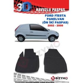 Ford Fiesta Panelvan 2002-2008 Premium 3D Havuzlu Oto Paspas Bizymo