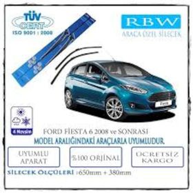 Ford Fiesta RBW 2008-2017 Muz Silecek Takımı