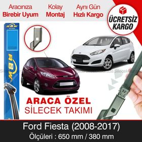 Ford Fiesta RBW 2008-2017 Muz Silecek Takımı