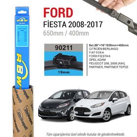 Ford Fiesta RBW 2008-2017 Muz Silecek Takımı