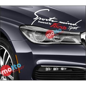 Ford Fiesta Sports Mind Far Üstü Oto Sticker