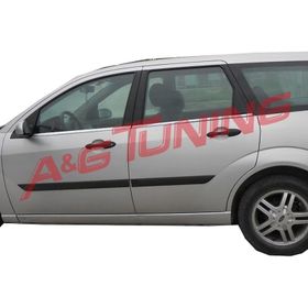 Ford Focus 1 SW Tk 1998-2005 Paslanmaz Çelik 4 Parça Krom Cam Çıtası