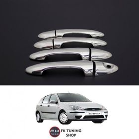 Ford Focus 1998 2005 Paslanmaz Çelik 4 Kapı Krom Kapı Kolu