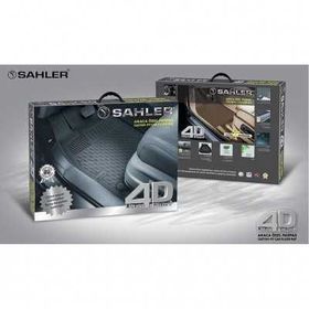 Ford Focus 2 2005-2010 Siyah 3D Havuzlu Paspas