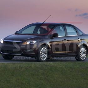 Ford Focus 2 2008-2011 4 Parça Krom Cam Çıtası