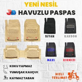 Ford Focus 2 2008 3D Havuzlu Paspas