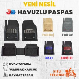 Ford Focus 2 2008 3D Havuzlu Paspas