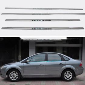 Ford Focus 2 4 Parça Krom Cam Çıtası